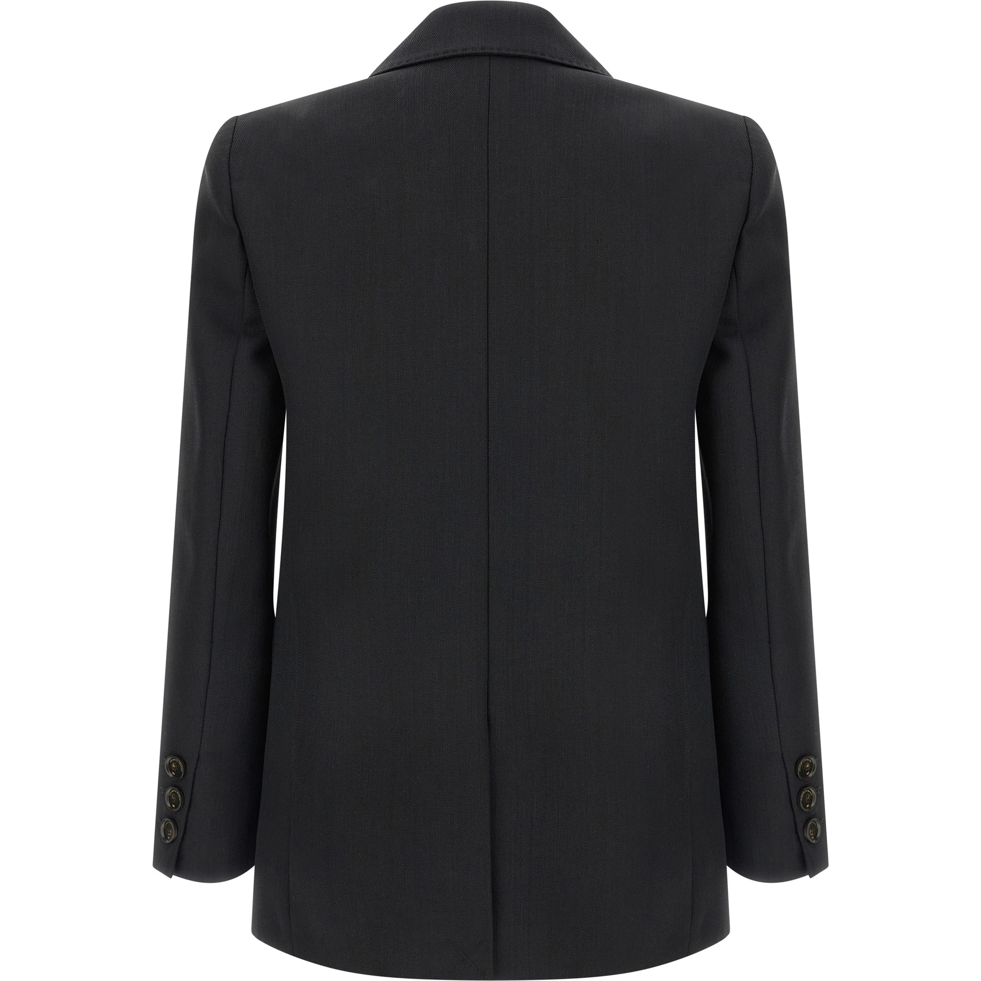 Black Virgin Wool Blazer
