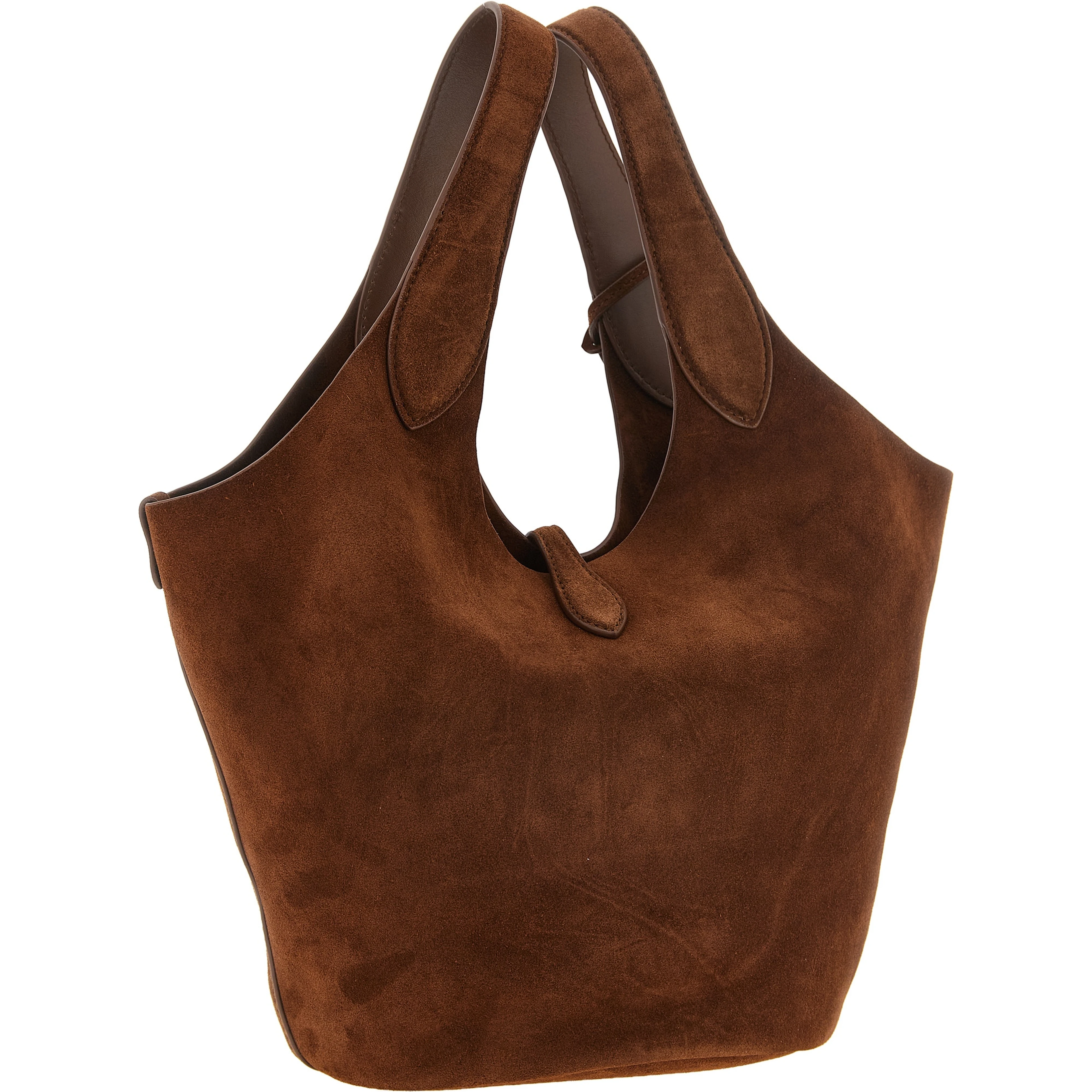 Brown Cowhide Tote Bag