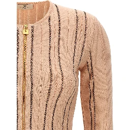 Multicolor Viscose Cardigan