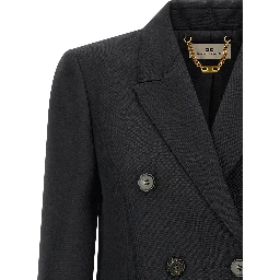 Black Virgin Wool Blazer