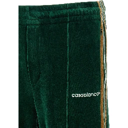 Bicolor Cotton Casual Pants
