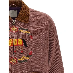 Multicolor Cotton Denim Jacket