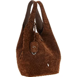 Brown Cowhide Tote Bag