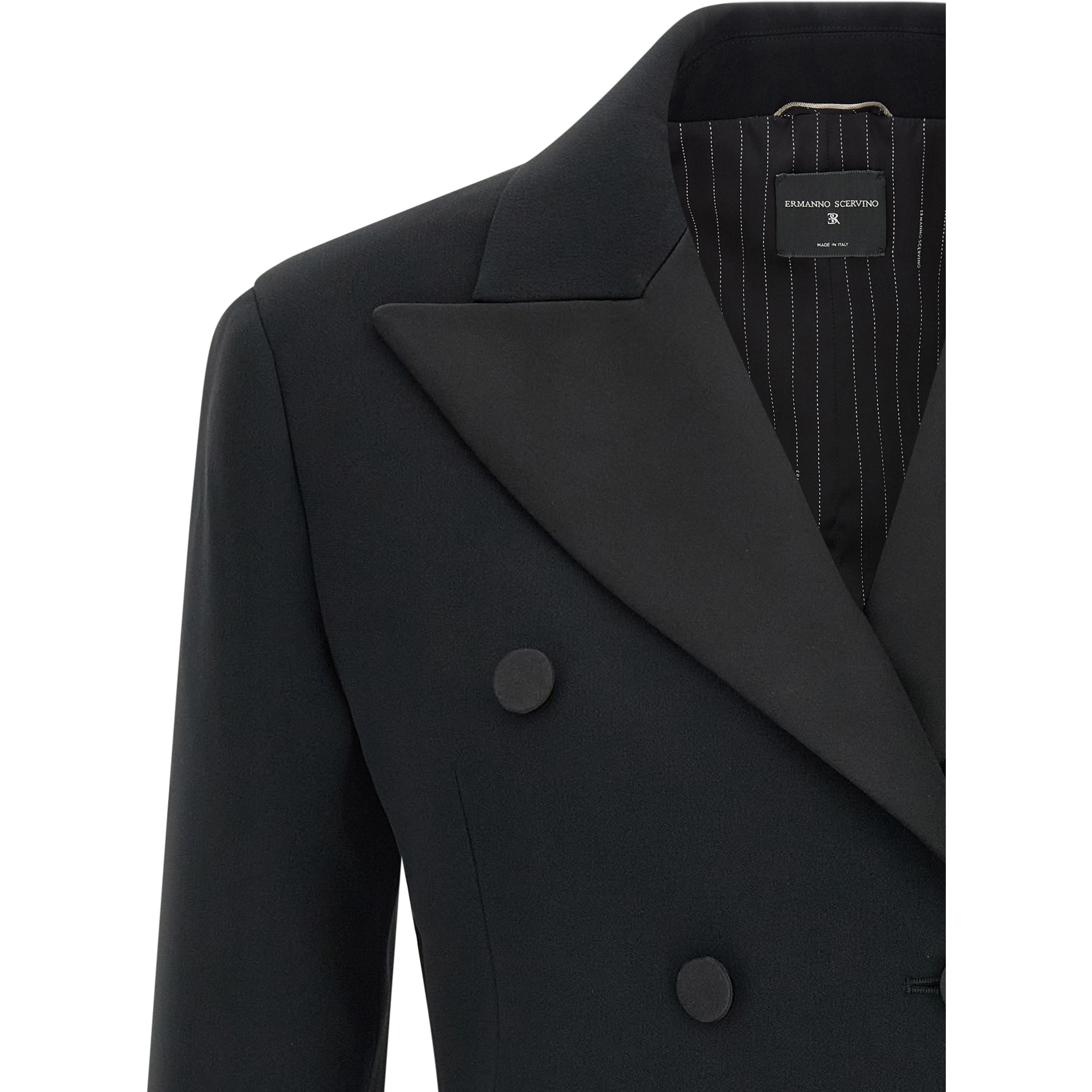 Black Viscose Blazer