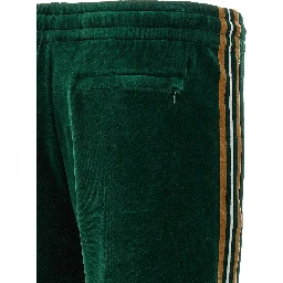 Bicolor Cotton Casual Pants