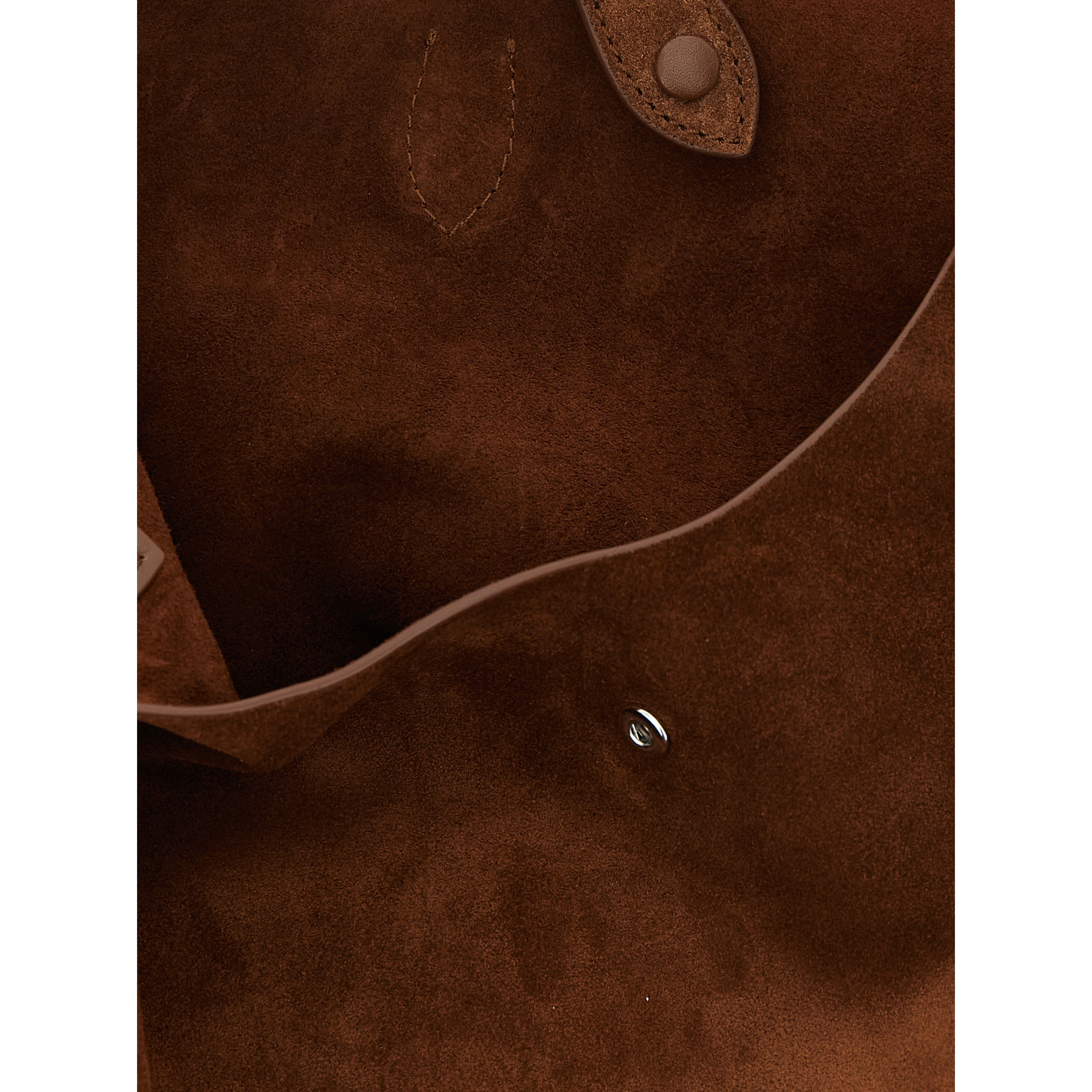 Brown Cowhide Tote Bag