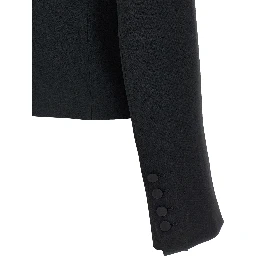 Black Viscose Blazer
