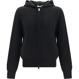 Black Cashmere Hoodie