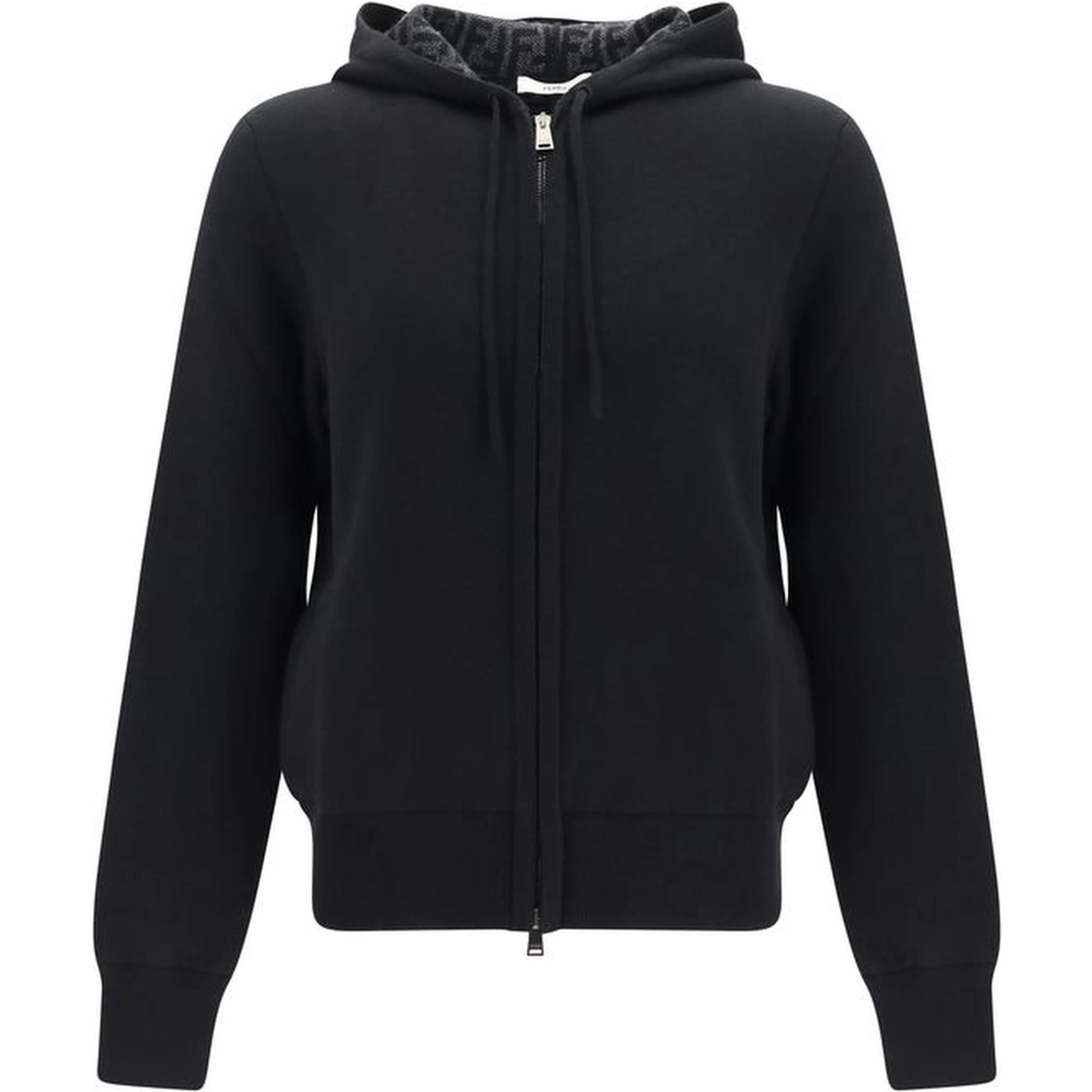 Black Cashmere Hoodie