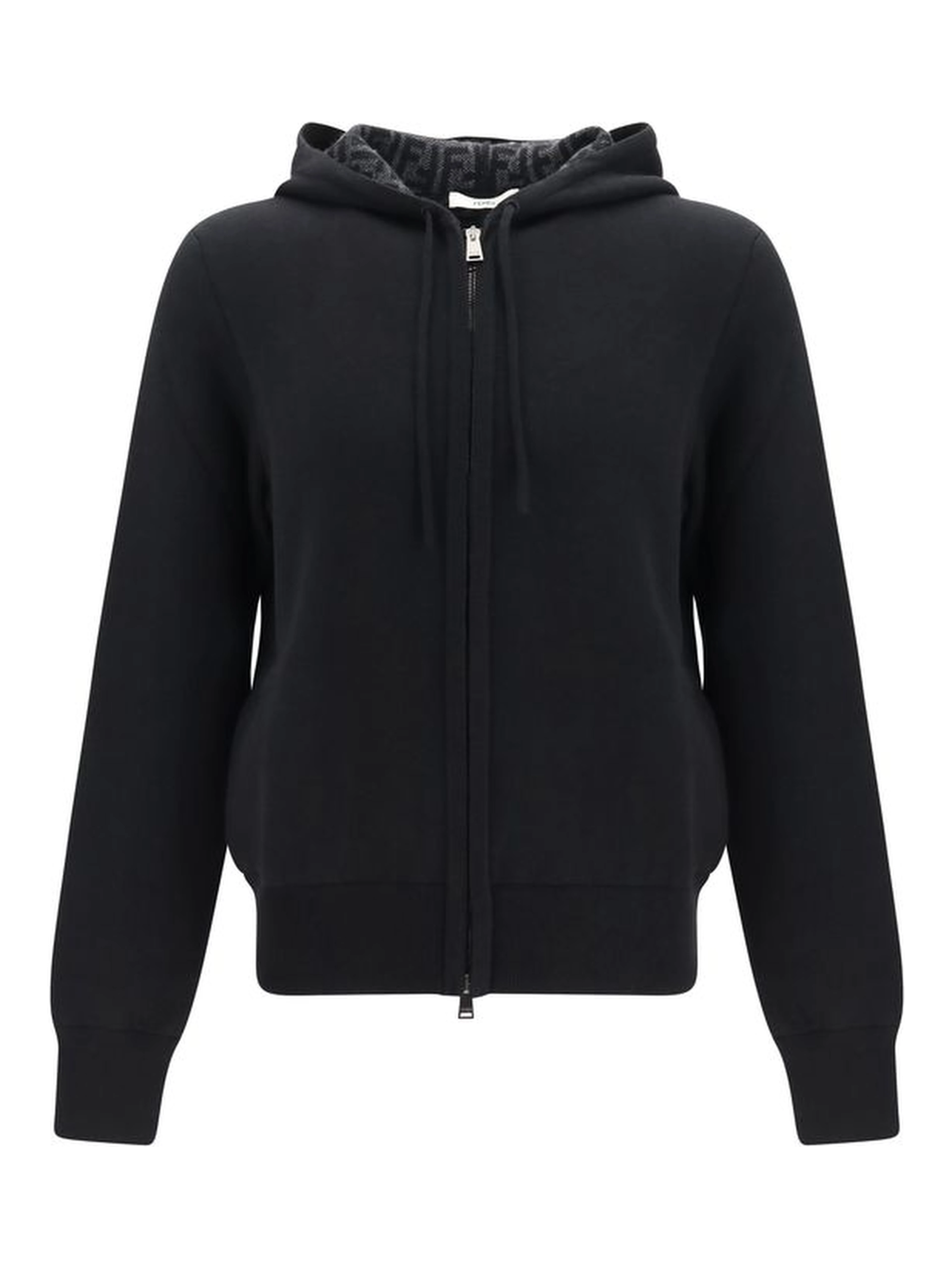 Black Cashmere Hoodie