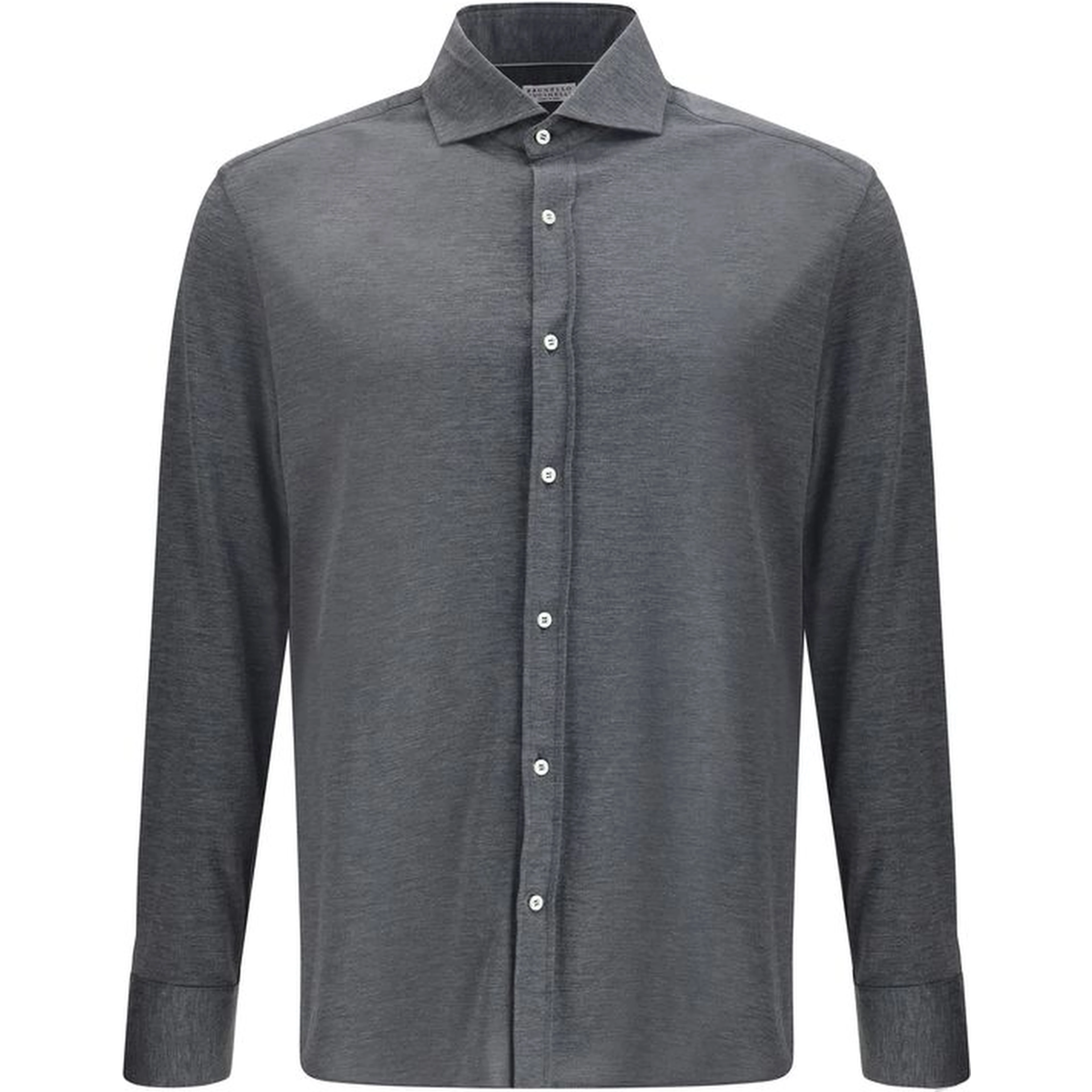 Gray Silk Shirt