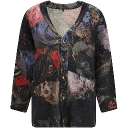 Gray Cashmere Cardigan
