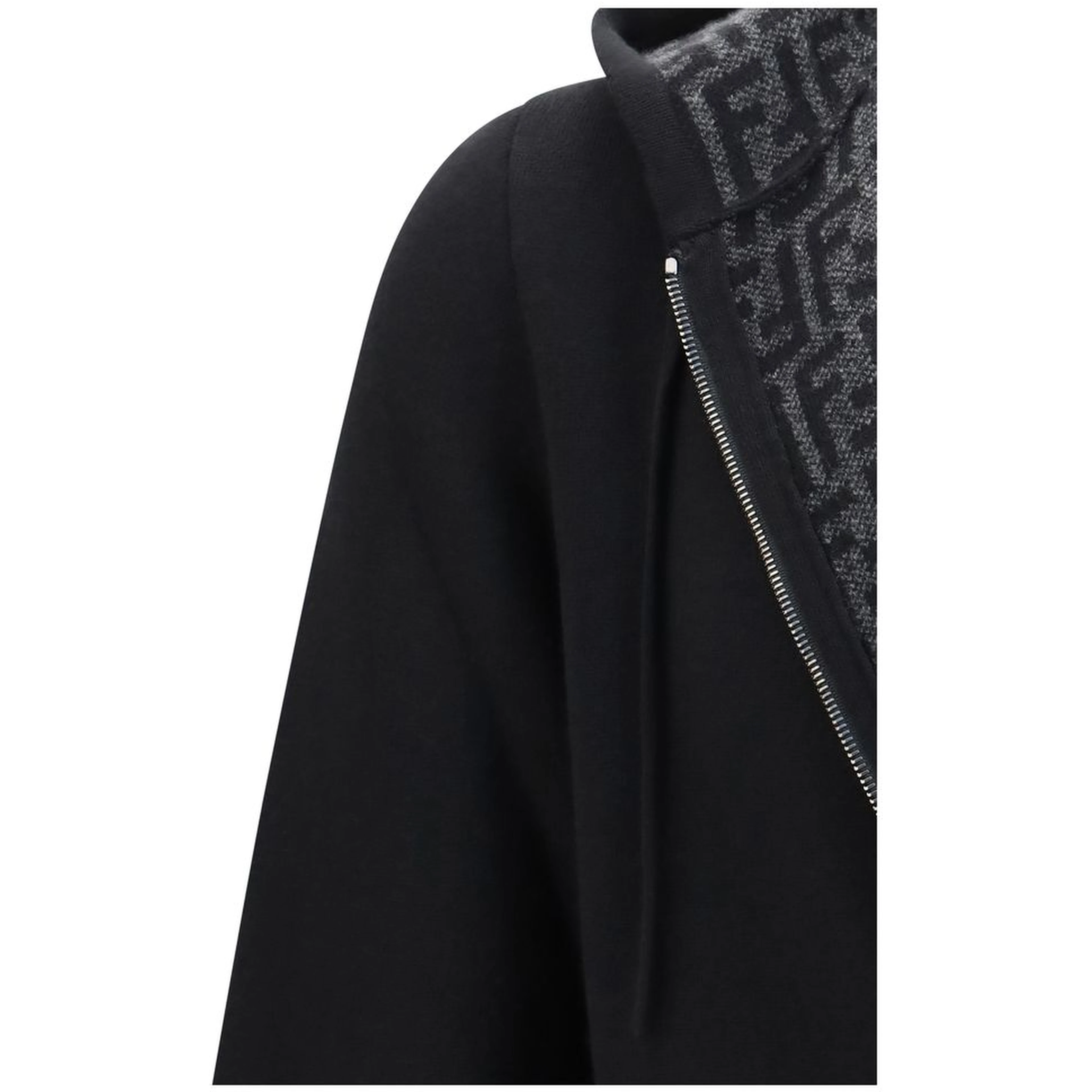 Black Cashmere Hoodie