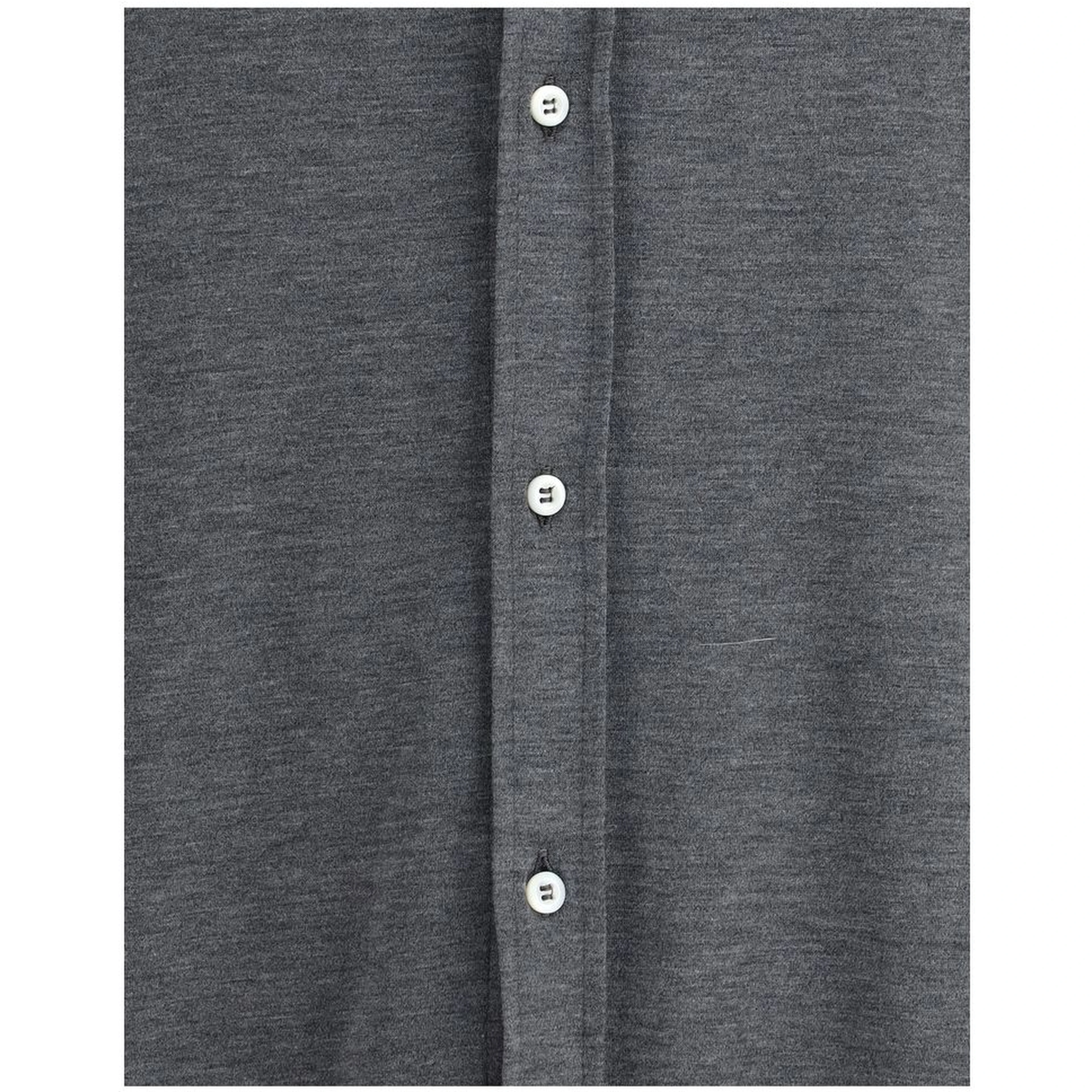 Gray Silk Shirt