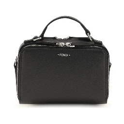 Black Calf Leather Bos Taurus Shoulder Bag