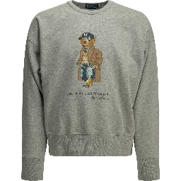 "Polo Bear" Crew-Neck Sweatshirt