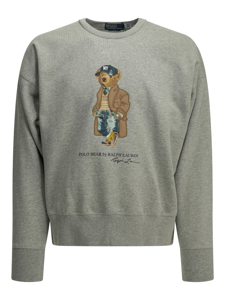 "Polo Bear" Crew-Neck Sweatshirt