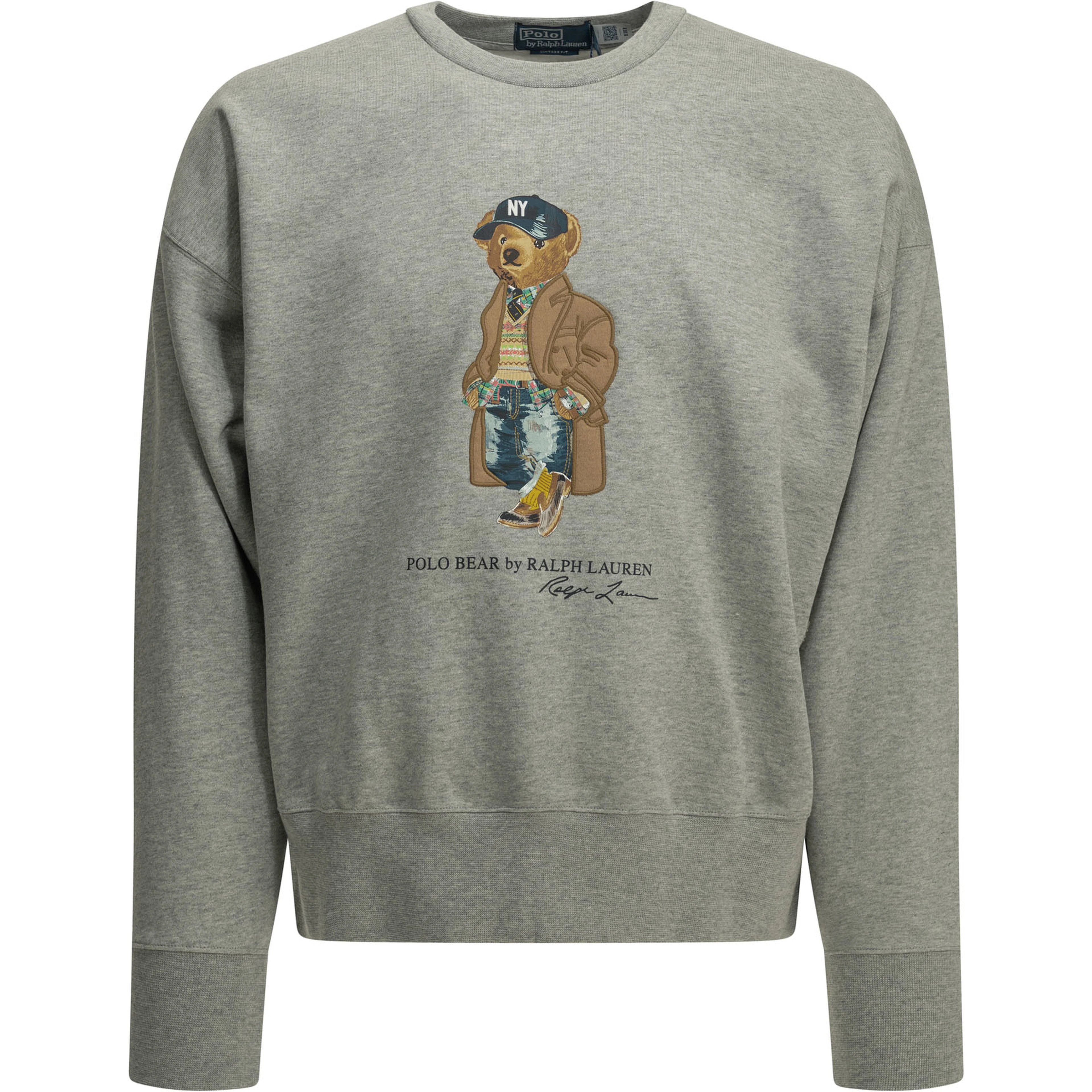 "Polo Bear" Crew-Neck Sweatshirt
