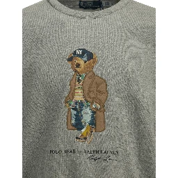 "Polo Bear" Crew-Neck Sweatshirt