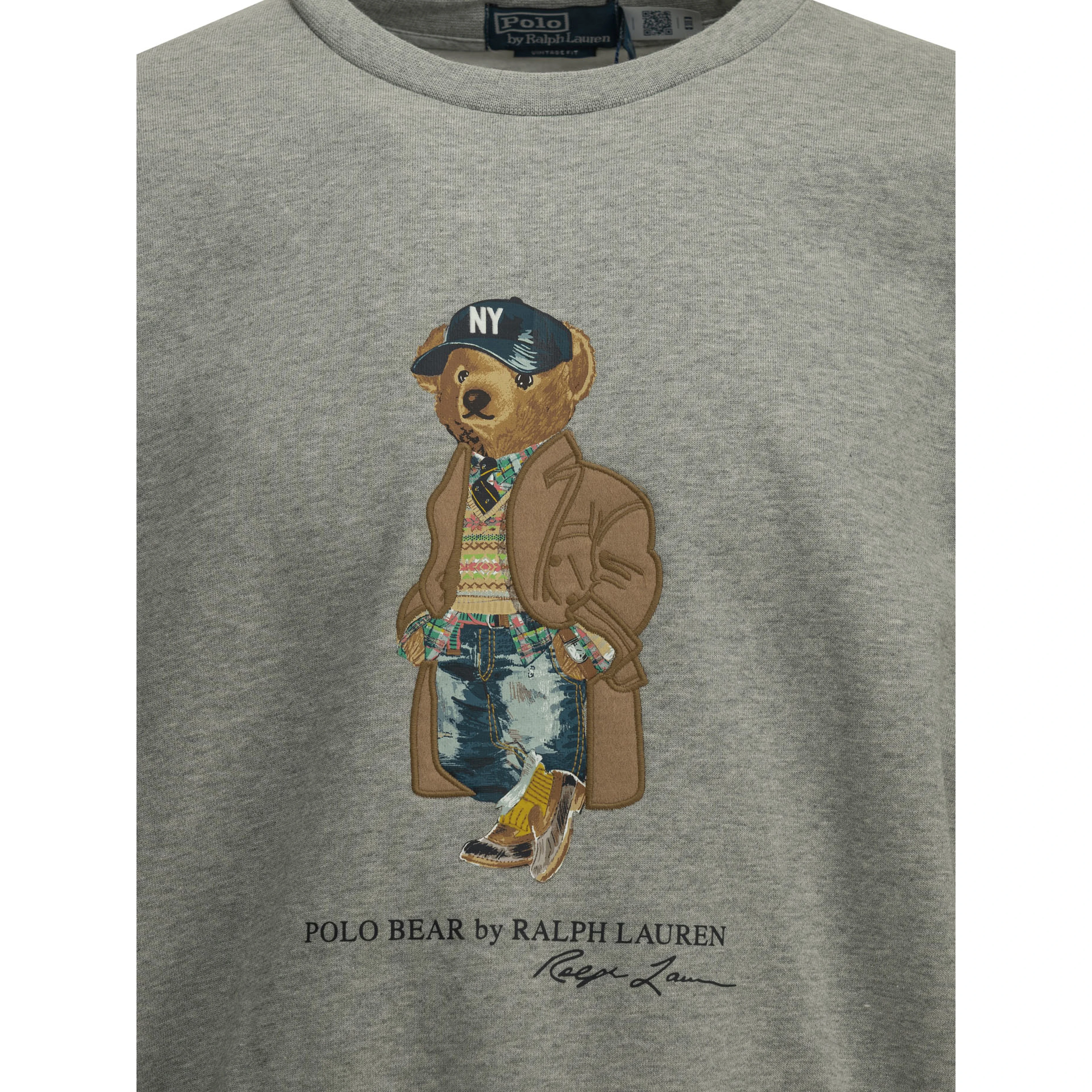 "Polo Bear" Crew-Neck Sweatshirt