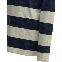 Button-down polo shirt with logo