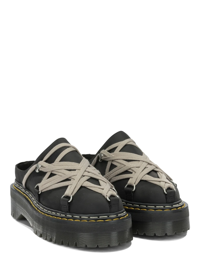 "Rick Owens x Dr. Martens - Quad Sole Megalace" Mules