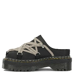 "Rick Owens x Dr. Martens - Quad Sole Megalace" Mules