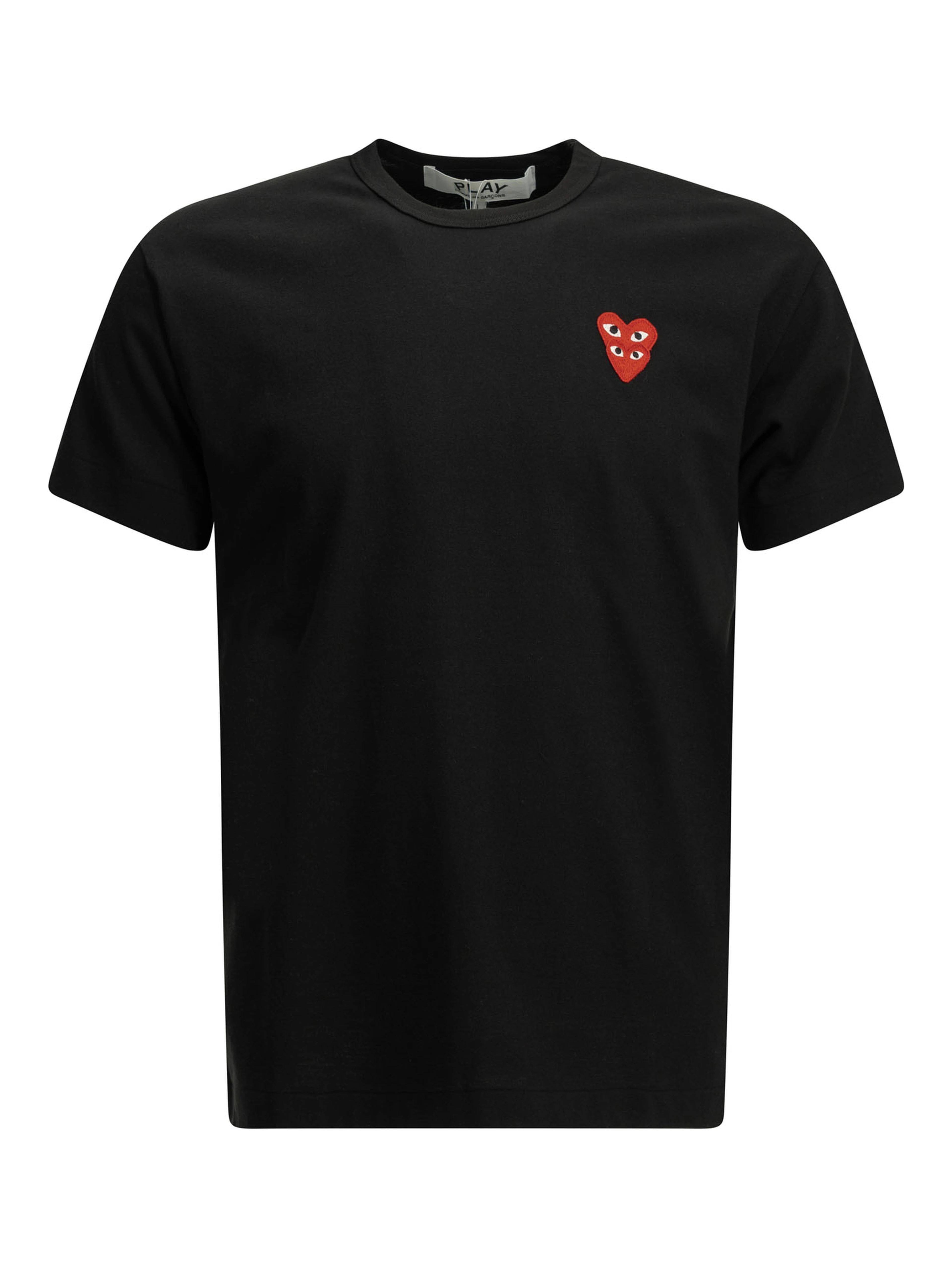 "Double Heart" Crew-Neck T-Shirt