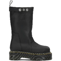 "Rick Owens x Dr. Martens - Quad Sole" Pull-On Ankle Boots