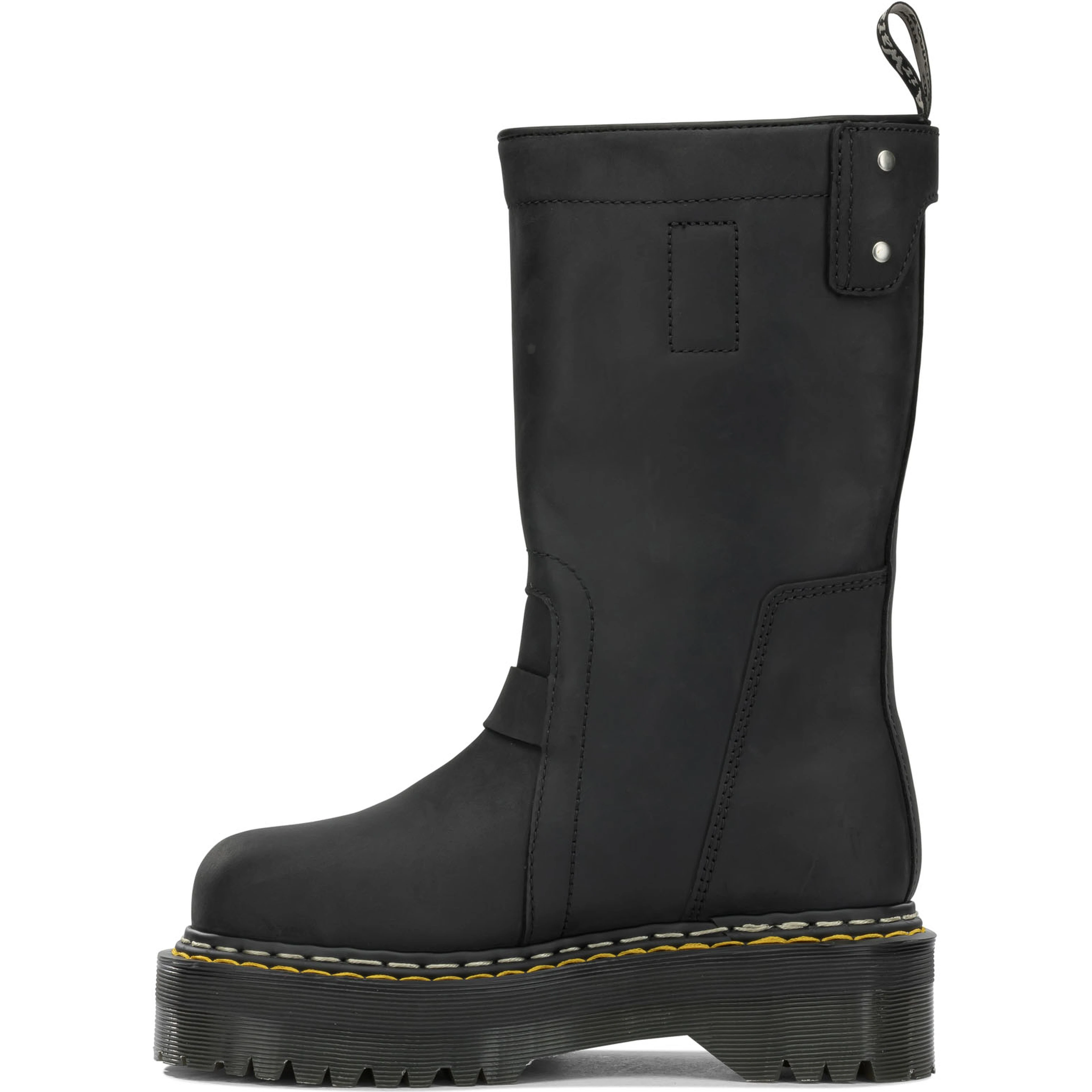 "Rick Owens x Dr. Martens - Quad Sole" Pull-On Ankle Boots