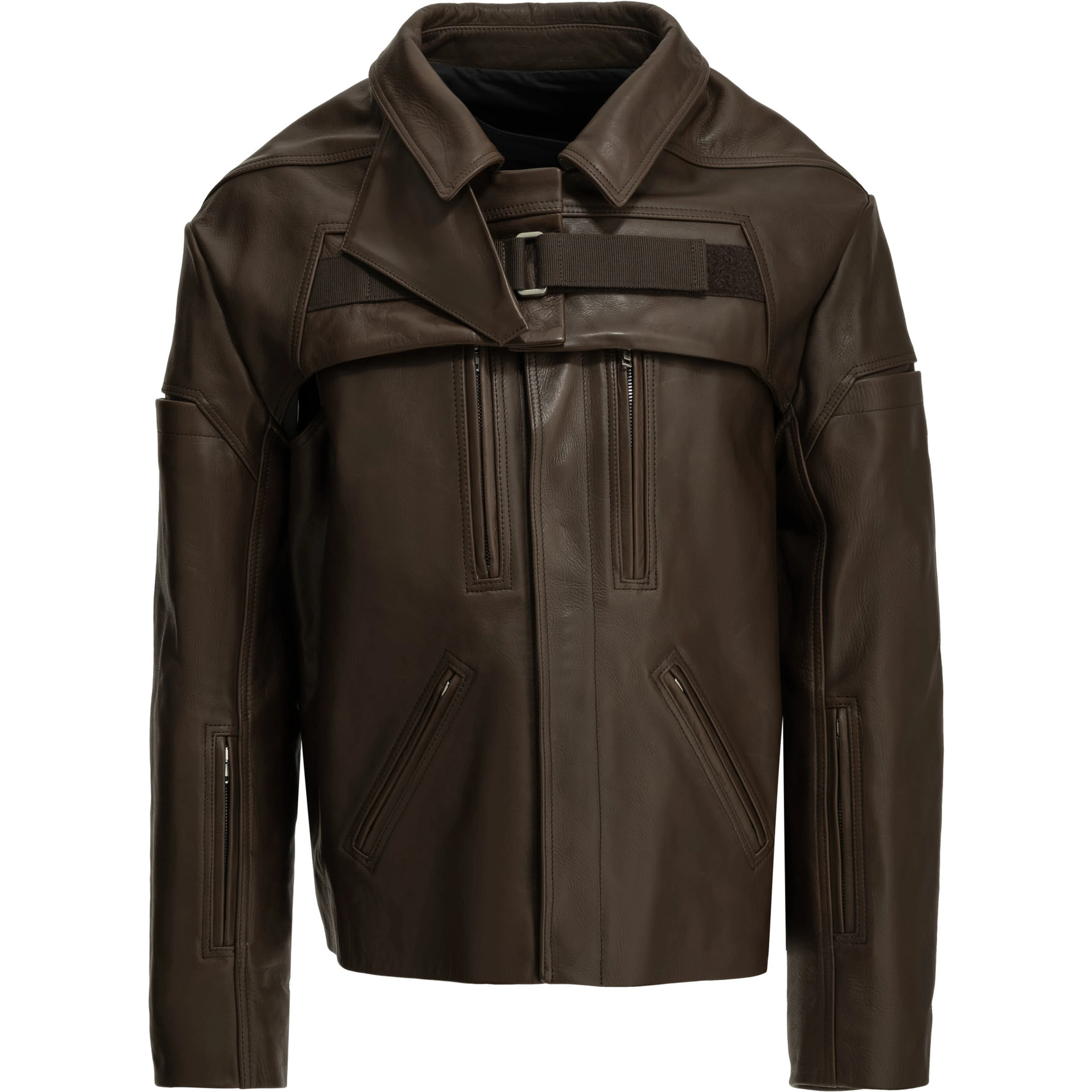 "2 Piece Mac" Leather Jacket