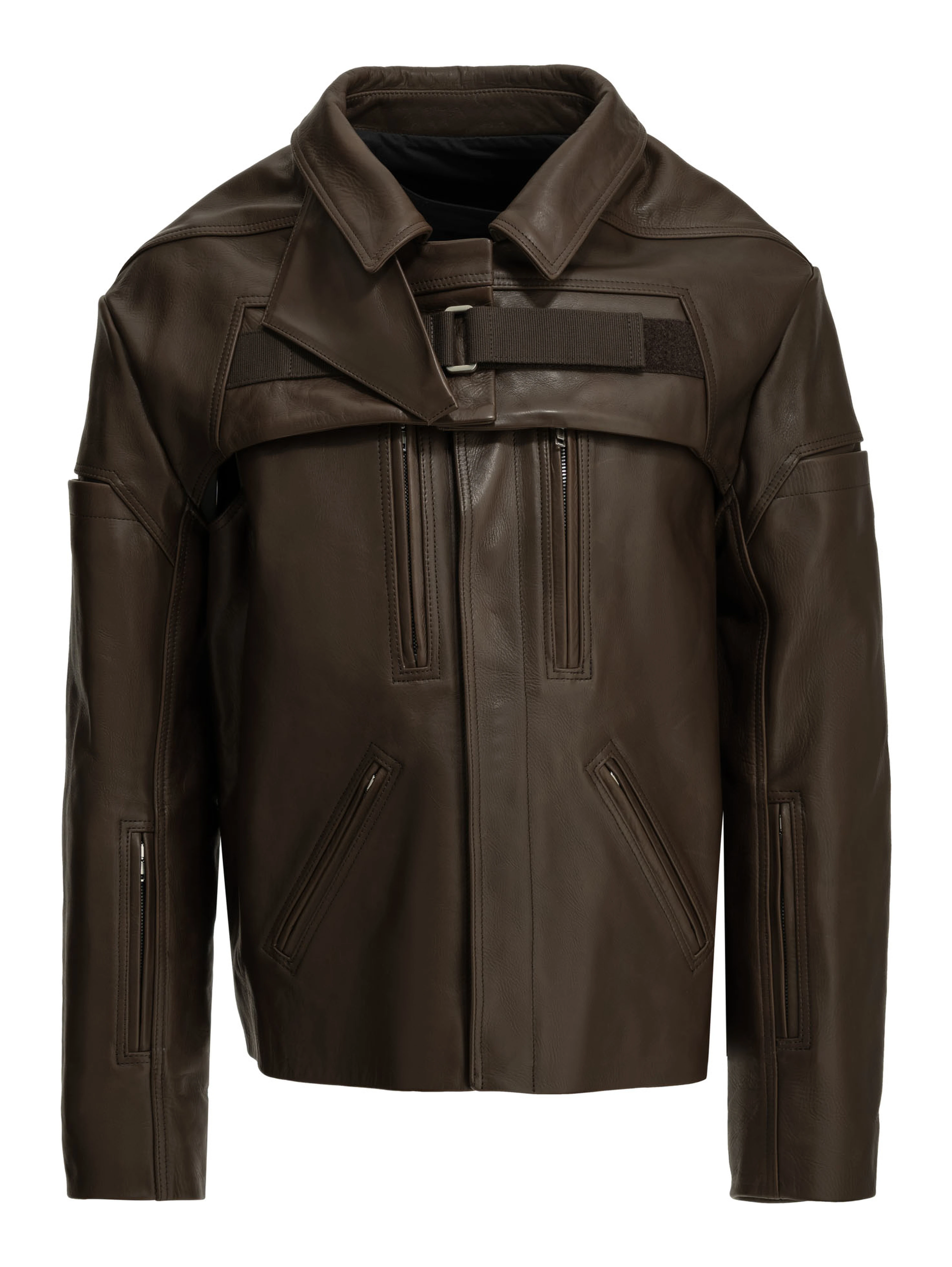 "2 Piece Mac" Leather Jacket