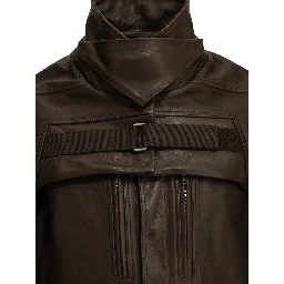 "2 Piece Mac" Leather Jacket