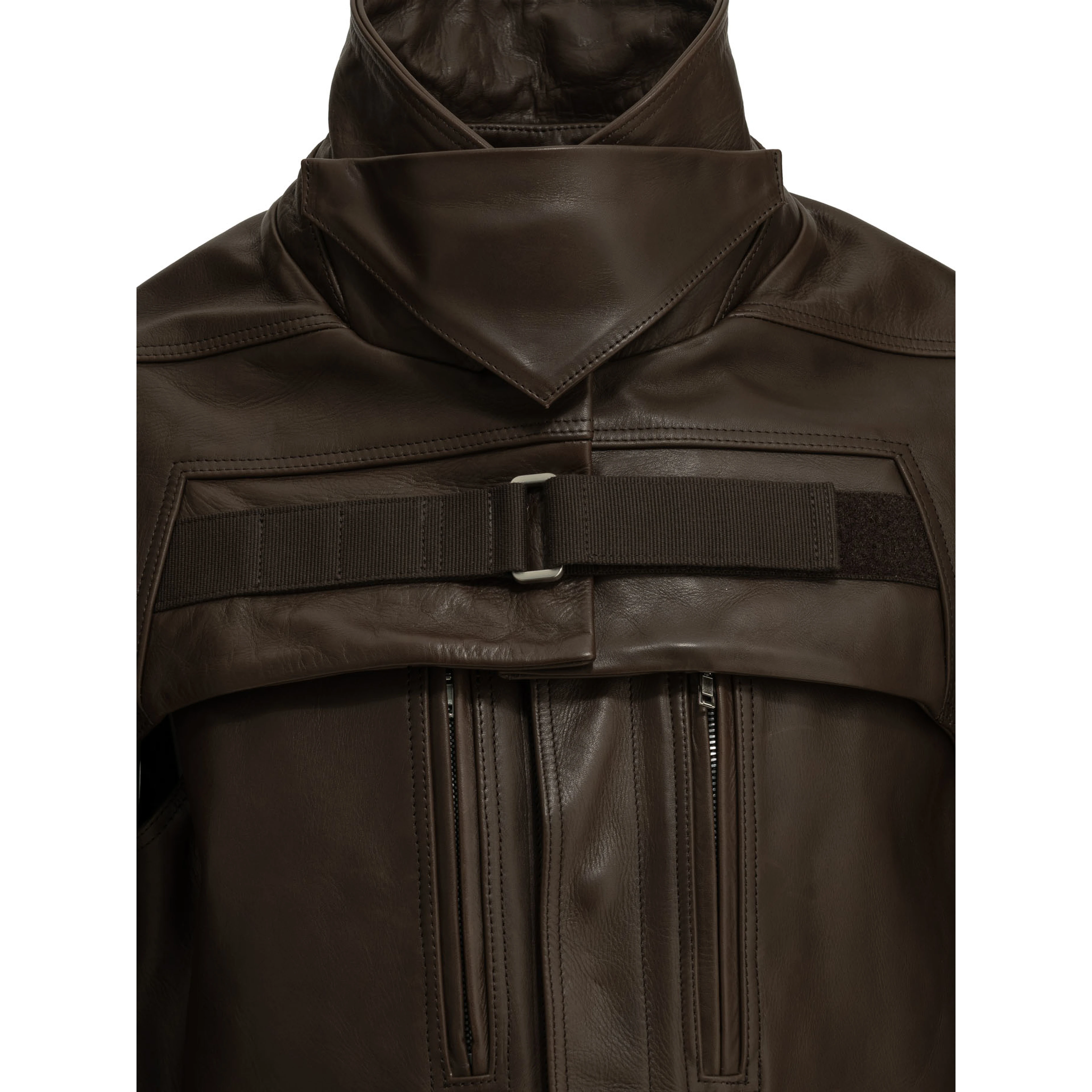 "2 Piece Mac" Leather Jacket