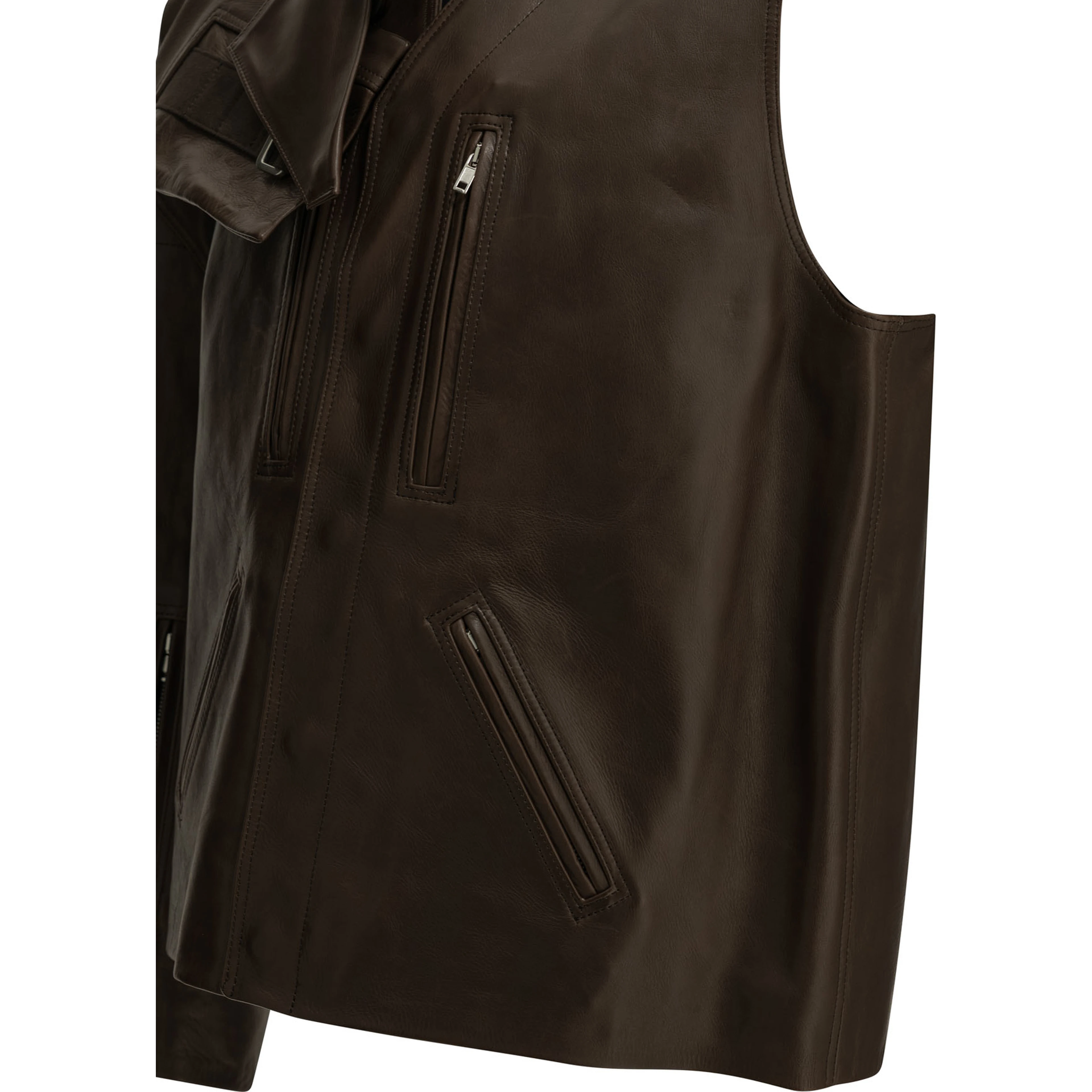 "2 Piece Mac" Leather Jacket
