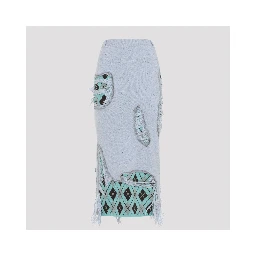 MIDI KNIT SKIRT