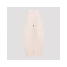 ROUND PANTS TINTED DENIM