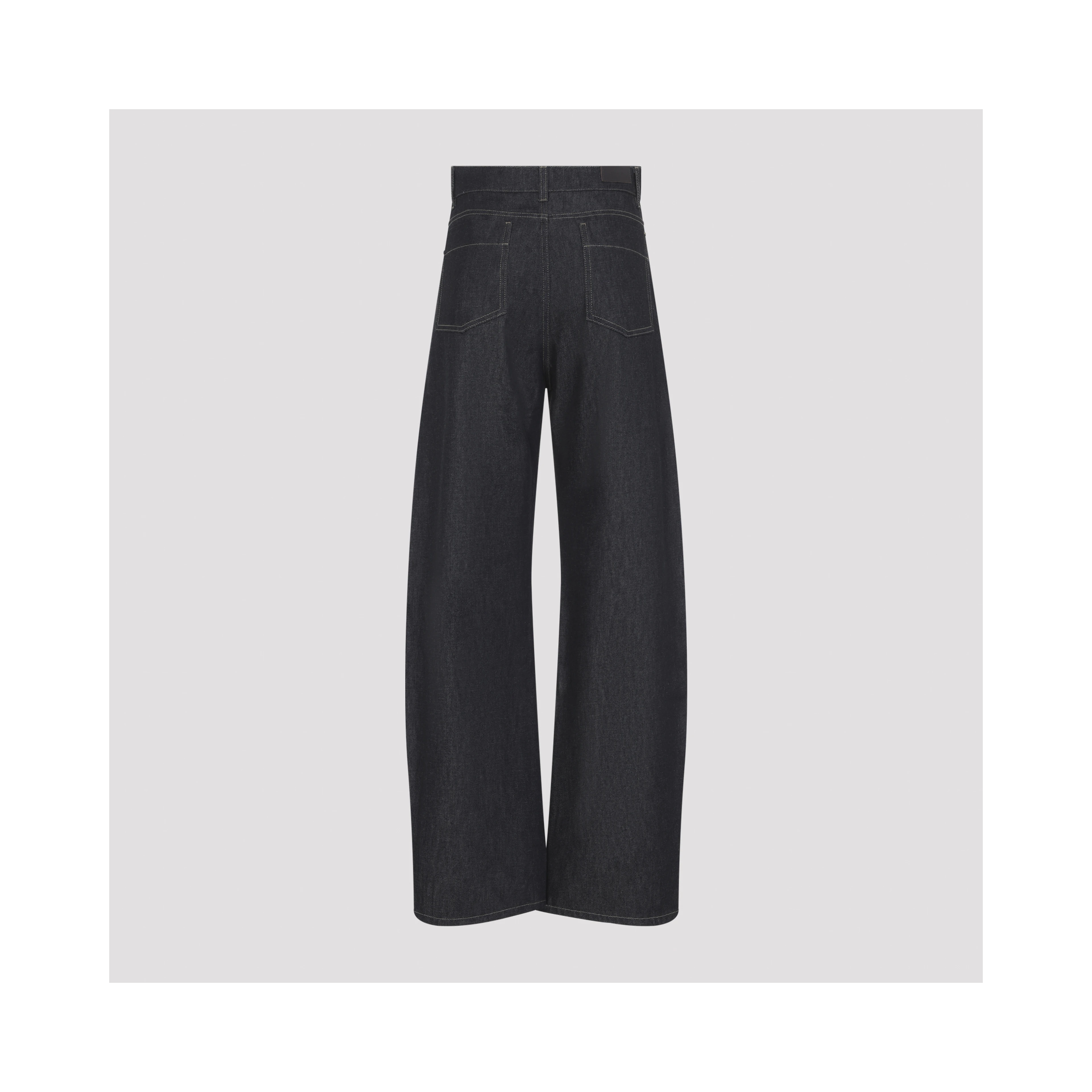 HIGH WAISTED CURVED PANTS
