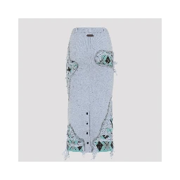 MIDI KNIT SKIRT