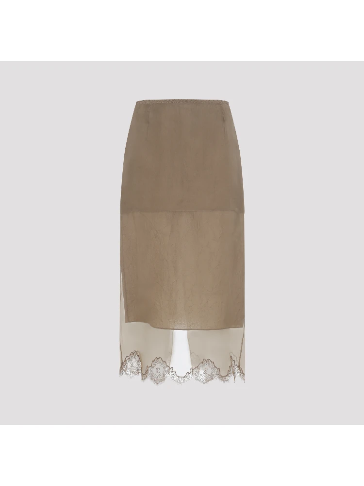 SHEER LINGERIE SKIRT