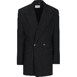 SAINT LAURENT Jackets Black