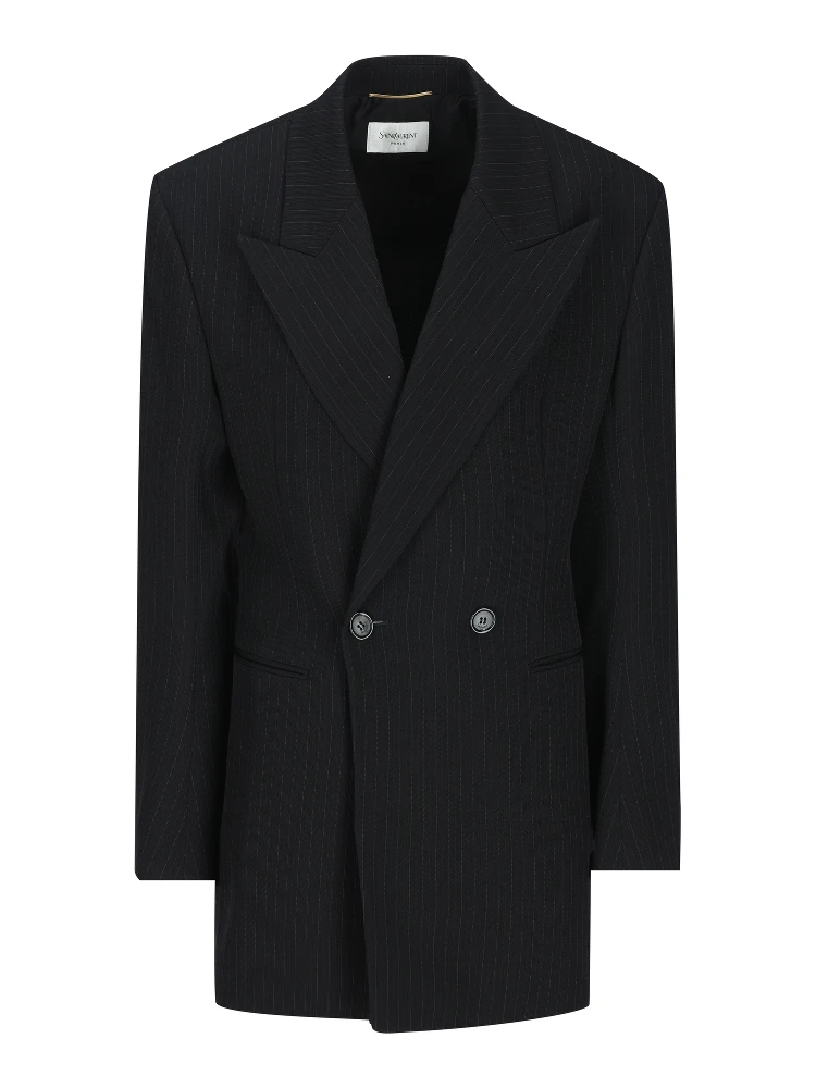 SAINT LAURENT Jackets Black