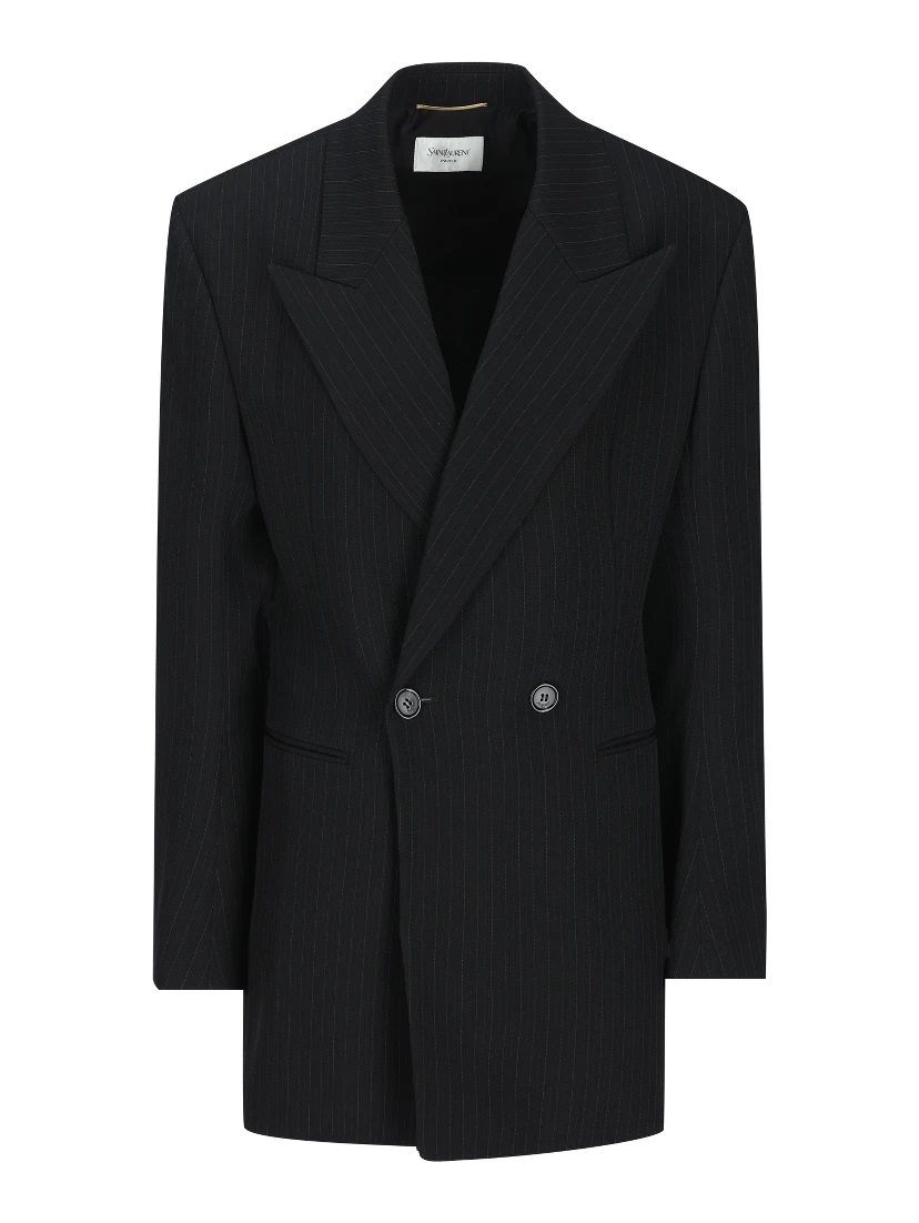 SAINT LAURENT Jackets Black