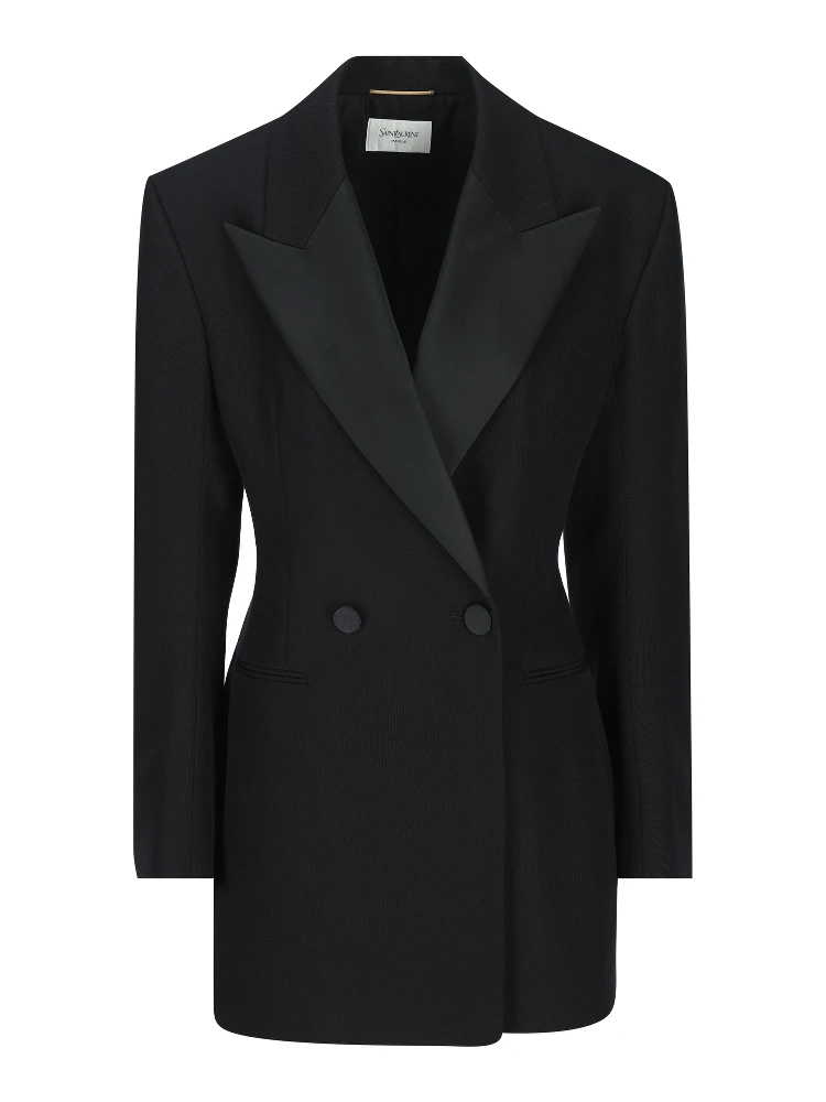 SAINT LAURENT Jackets Black