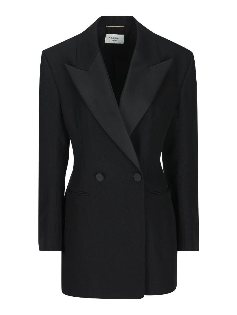 SAINT LAURENT Jackets Black