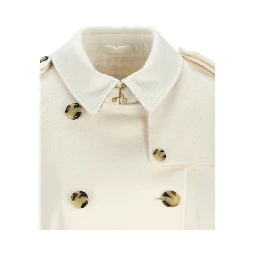 BURBERRY Coats White