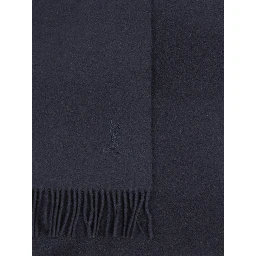 SAINT LAURENT Scarfs Blue