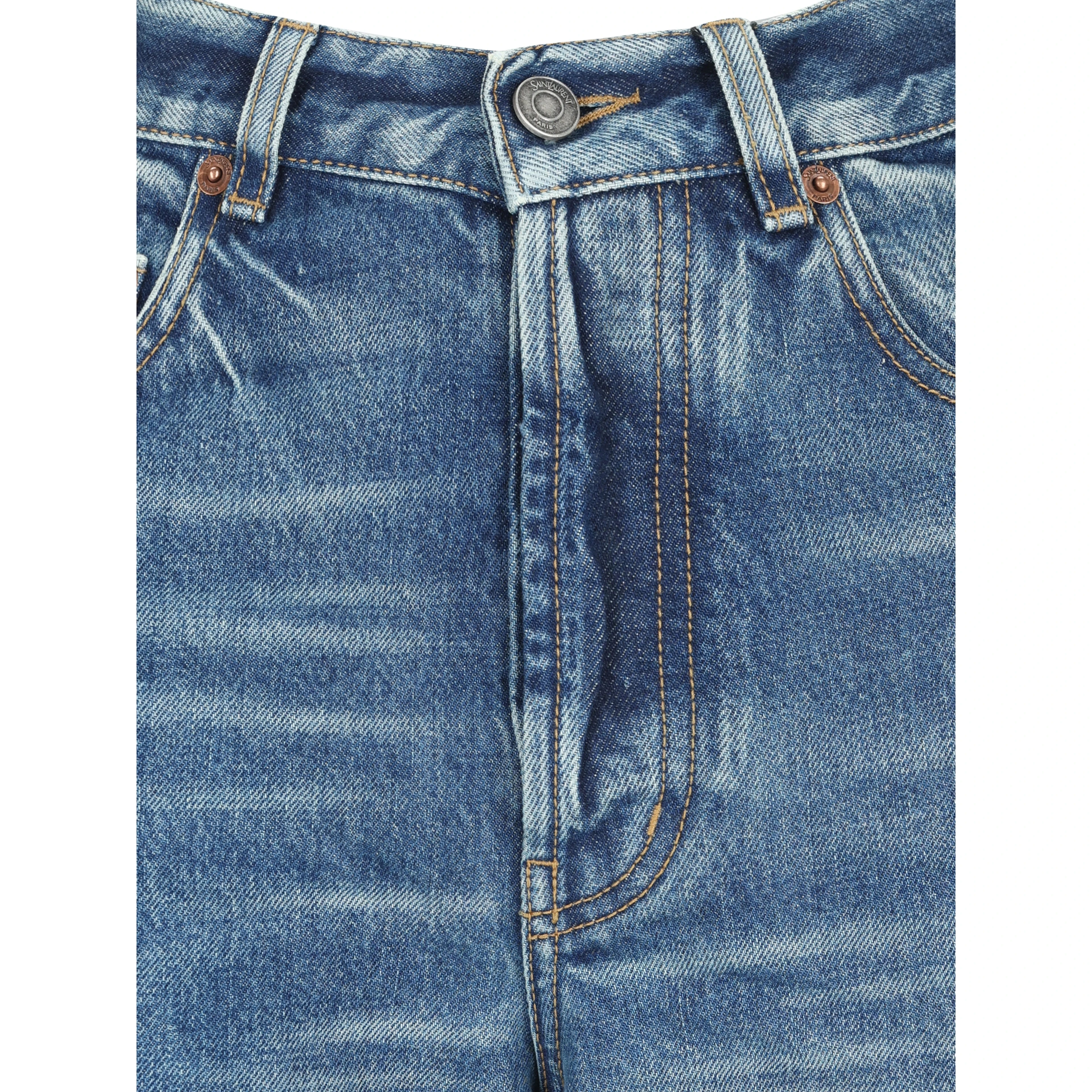 SAINT LAURENT Jeans Blue