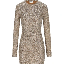 SAINT LAURENT Dresses Beige