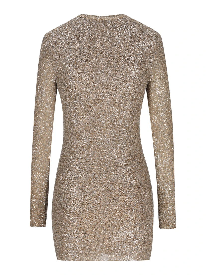SAINT LAURENT Dresses Beige
